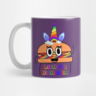 LGBTQ Burger is super tasty! Mug